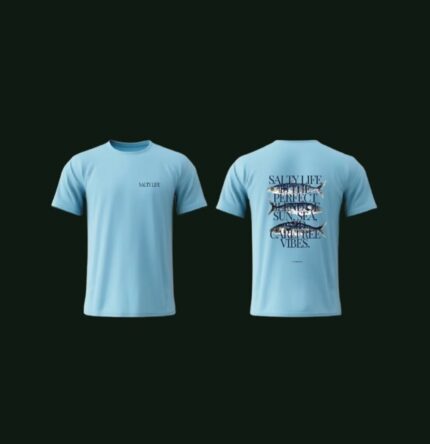 Salty life blue